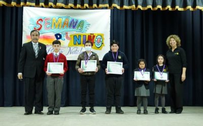 Rotary club destacó a los estudiantes elegidos mejores compañeros de la comuna