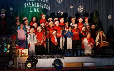 Más de 400 estudiantes dieron vida al 8° Festival de Villancicos